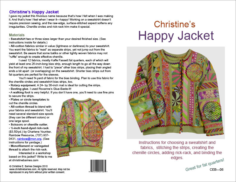 happy jacket pattern